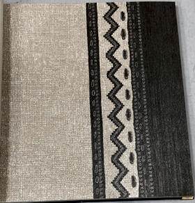 Decowall Crown 4408-03 Duvar Kağıdı Kahverengi Simli Çizgili