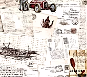 Alternative view of Decowall Bossini 2213-01 Duvar Kağıdı Pembe Pop Art Desenli