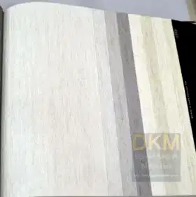 Açık krem simli duvar kağıdı çizgili açık gri Grid 2 1001-2