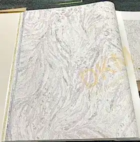 Blumarine N.5 Damarlı Parlak- bm29016 İtalyan Duvar Kağıdı