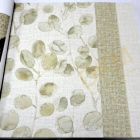 Savana Yapraklı -Z77500 İthal Duvar Kağıdı 5m²