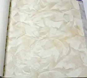 AdaWall Seven 7806-1 Duvar Kağıdı Açık Krem Simli Kumaş Desenli