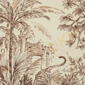 Alternative view of AdaWall Tropicano 9909-5 Duvar Kağıdı Kahverengi Ağaç Desenli Tropikal