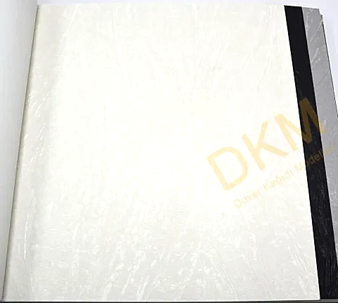 Duka Messy Dk.300-01 Düz parlak Duvar Kağıdı 10m²