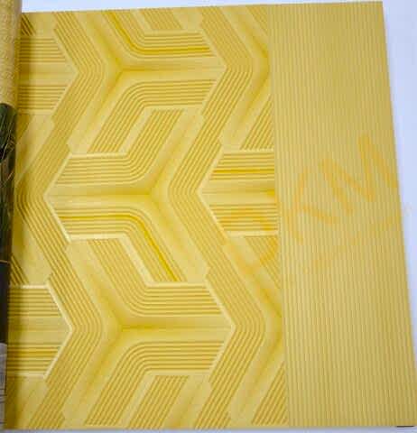 Lamborghini L11-1 Z12800 3D geometrik Duvar Kağıdı 7m²