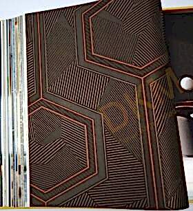 Lamborghini L9-1 Z12847 Geometrik şekiller Duvar Kağıdı 7m²