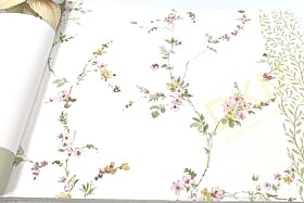 İthal Blooming Garden 122-8335 Çiçek Duvar Kağıdı 10m²